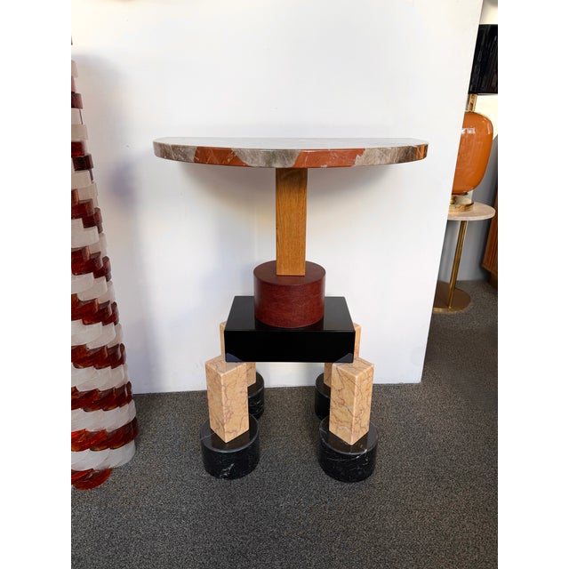 Ettore Sottsass Console Table Demistella by Ettore Sottsass for Up&Up. Italy, 1980s For Sale - Image 4 of 12