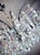 Mid-Century Modern Crystal and Chrome Chandelier, 1970s For Sale - Image 3 of 11