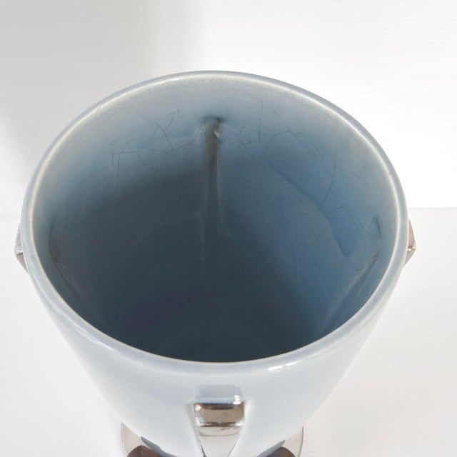 Vintage Scandinavian Art Deco Vase, 1920s For Sale - Image 13 of 15