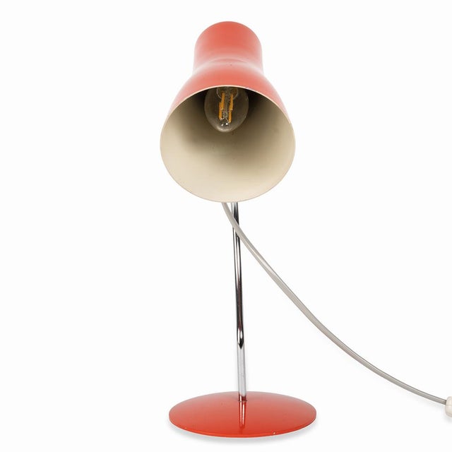 Vintage Metal Lamp from Napako, 1960s For Sale - Image 3 of 8