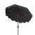 A classic market umbrella gets a chic makeover in forever-fashionable black with a stylish valance for extra sun...