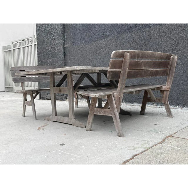 Vintage Patio Table & Benches by JensenJarrah, Made in Australia