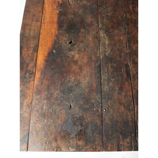 Antique Wooden Dining Table For Sale - Image 11 of 11