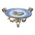 Antique French Château De Fontainebleau Porcelain & Gilt Bronze (Ormolu) Centerpiece Bowl For Sale