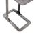 Modern Nickel Portal End Table For Sale - Image 4 of 7