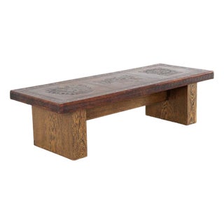 Coffee Table by Angel I. Pazmino for Muebles De Estilo, 1970s For Sale