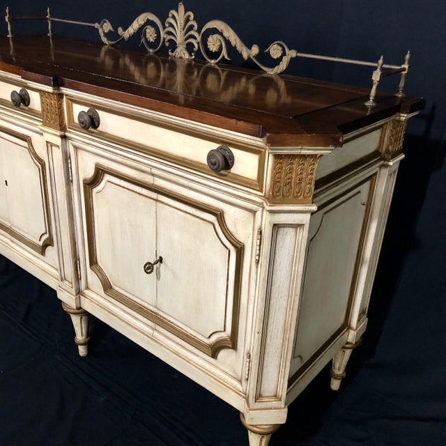 Louis XVI Style Sideboard Buffet by Karges Furniture Chairish