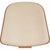 Beige CH07 Shell Chair in Walnut by Hans Wegner For Sale - Image 8 of 18