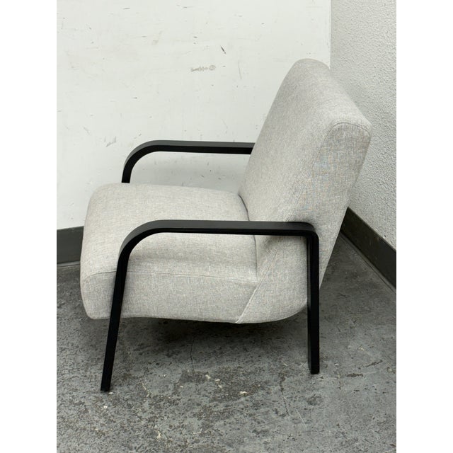Gray Bespoke Felix Side Chair For Sale - Image 8 of 12