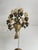 French 10-Light Chandeliers in Wrought Iron and Brass, 1980s, Set of 2 For Sale - Image 4 of 11