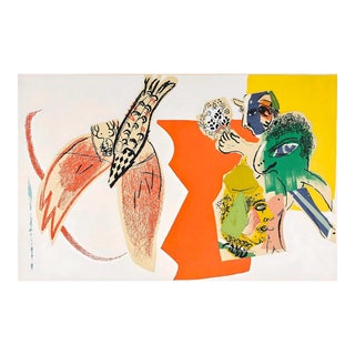 Marc Chagall Original Lithograph XXe Siecle 1966 For Sale