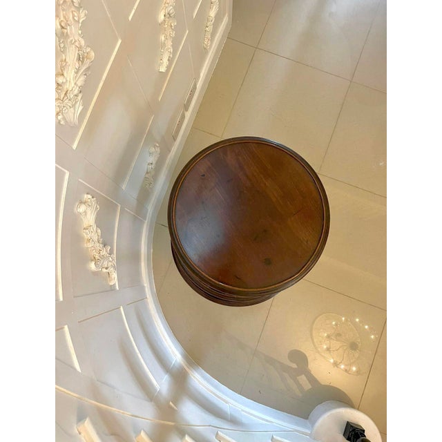 George III Mahogany Circular Dumbwaiter, 1800s For Sale - Image 12 of 16