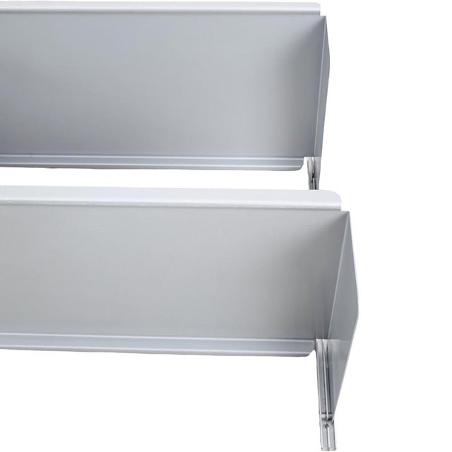 Vintage Wall Shelf in Aluminium by Dieter Rams for Vitsoe For Sale - Image 5 of 7