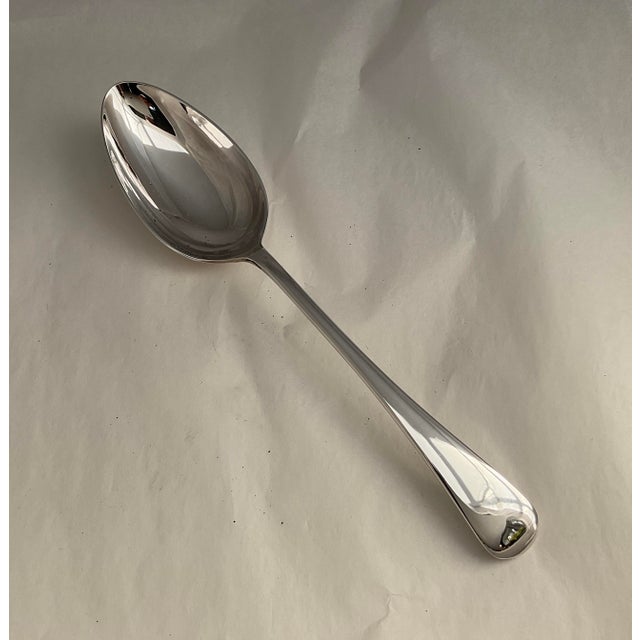 Silver 1980s Silver Dinner Spoon, Old English Pattern - Set of 12 For Sale - Image 8 of 15