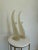 Late 20th Century Pair of Austin Sculpture Frosted Art Glass Swans – Mid-Century Modern Sculptural Birds For Sale - Image 4 of 8