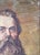 Realism 1970s Friedrich Engels Portrait, Antique Oil Painting, Ukrainian Art 180-130 For Sale - Image 3 of 6