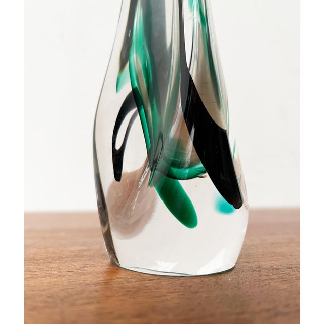 Vintage Art Glass Vase by Max Verboeket for Kristalunie Maastricht, 1970s For Sale - Image 9 of 18