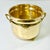 There is nothing more lovely than a vibrant green plant in a brass planter. It adds a touch of sophistication to any room...