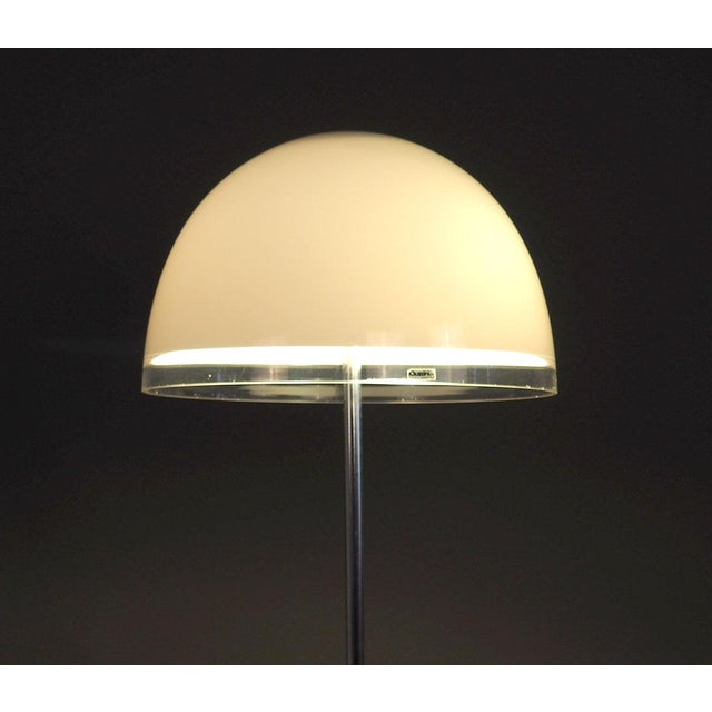 White Baobab Floor Lamp from Guzzini, Italy, 1970s For Sale - Image 4 of 14