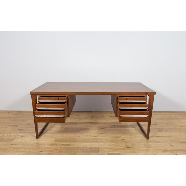 Model 70 Desk in Teak by Kai Kristiansen for Feldballes Møbelfabrik, Denmark, 1960s For Sale - Image 13 of 18