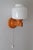 Scandinavian Wooden Wall Lamp with Onion-Shaped Lampshade, Sweden, 1970s For Sale - Image 10 of 14