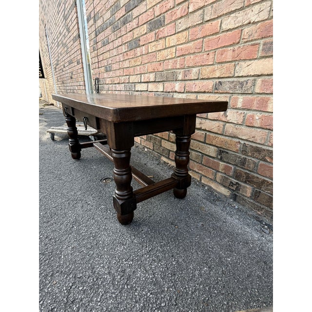 Antique French Refectory Coffee Table For Sale - Image 10 of 14