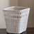 Mid-20th Century Rectangular Boho Wicker Wastepaper Basket For Sale - Image 13 of 18