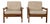 Mid-Century Modern Teak Lounge Chairs in Wool Bouclé, 1960s, Set of 2 For Sale