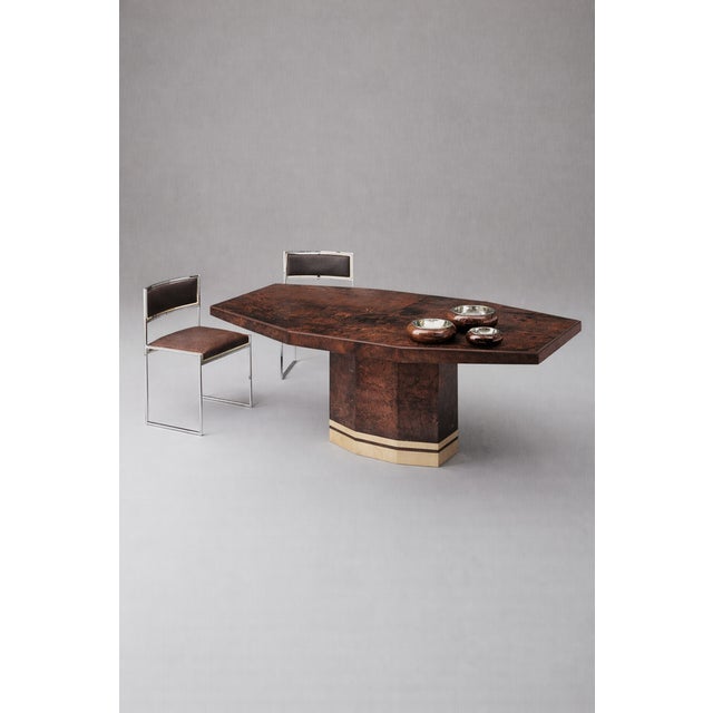 Model 2007D Dining Table by Nucci Valsecchi for Aldo Tura, 1970 For Sale - Image 3 of 18