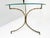 Maison Baguès Cocktail Table With Glass Top Over Faux Bamboo Base of Brass For Sale - Image 9 of 10