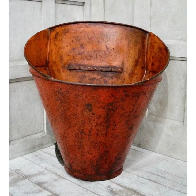 Antique French Painted Grape Hod For Sale - Image 10 of 10