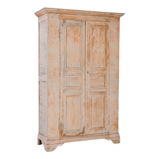 1850s French Wood Patinated Cabinet For Sale