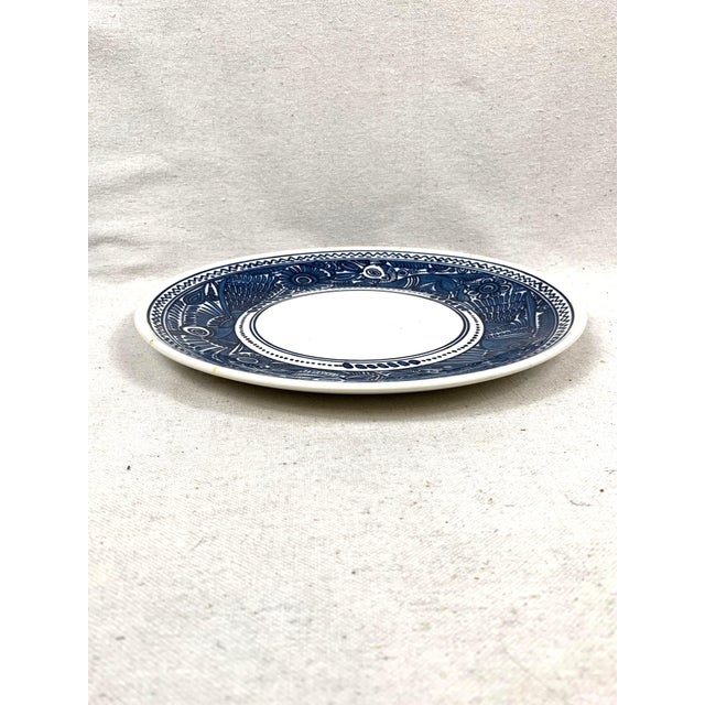 Vintage Felix Tissot Taxco "blue bird" plate. This is a pre-owned item so please see all pictures and ask any questions.