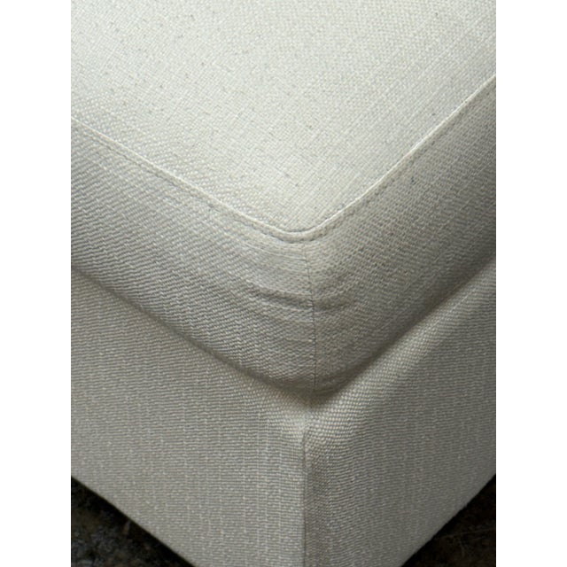 Textile Williams Sonoma for Pottery Barn Union Ottoman For Sale - Image 7 of 12