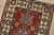 Kazak Runner 2’1” X 6′ Red Wool Tribal Hand-Knotted Oriental Rug For Sale In Philadelphia - Image 6 of 11
