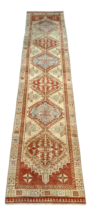 1920s Antique Bellwether Serab Runner