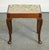 Piano Dressing Table Stool with Flower Stitchwork with Queen Anne Legs For Sale - Image 5 of 10