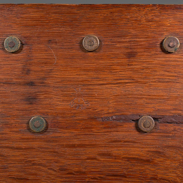 1910's Antique Chairside Newspaper Rack For Sale - Image 9 of 9