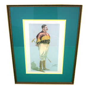 Mr. Neil Haig Polo Player C1898 Vanity Fair Reproduction Print