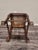 Antique Chinese Carved Hardwood Marble Table For Sale - Image 9 of 9