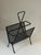 Metal Vintage Perforated Metal Magazine Rack, 1960s For Sale - Image 7 of 15