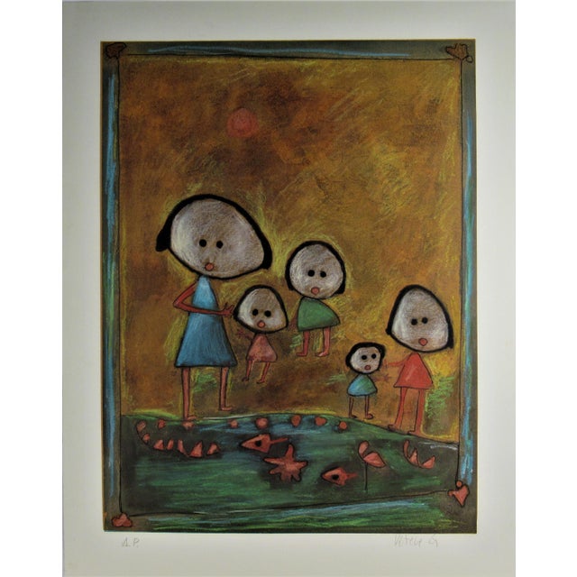 Giovanni Vetere, Five Children, Circa 1980 For Sale