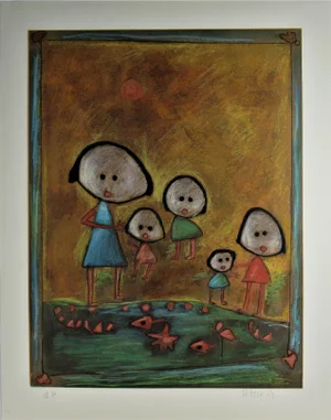 Giovanni Vetere, Five Children, Circa 1980