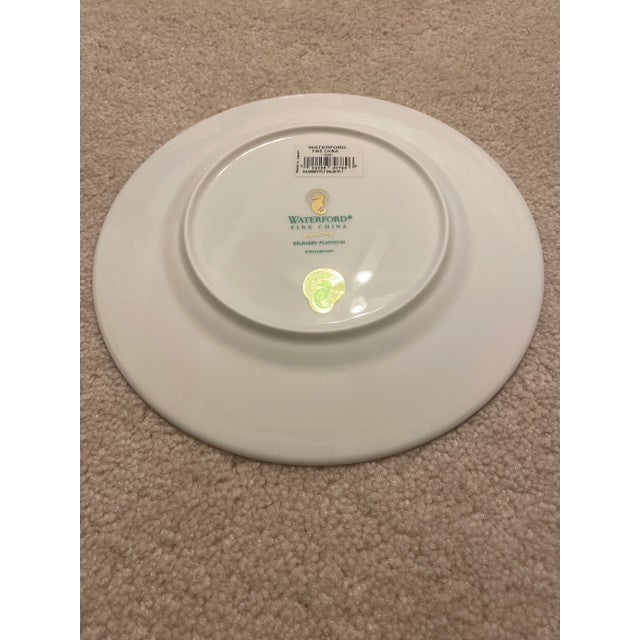 White Late 20th Century Waterford Vintage Kilbarry Platinum Fine China 5 Piece Place Settings 4 Sets- 20 Pieces New in Box For Sale - Image 8 of 11