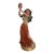 Vintage European Tambourine Dancer Figurine Sculpture For Sale
