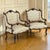 Pair 19th Century French Louis XV - Regence Armchairs ~ Bergeres are an incredibly stylish way to add comfortable seating...