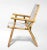 Vintage Folding Chairs in Bamboo and Fabric by Vivai Del Sud, 1970, Set of 12 For Sale - Image 3 of 5