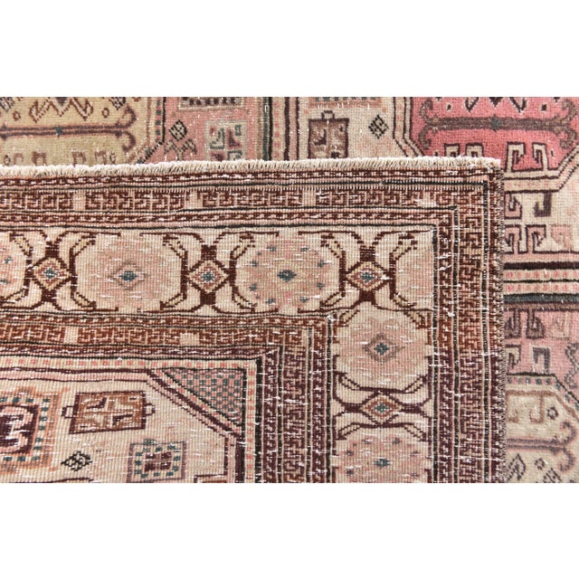 Large Vintage Turkish Rug in Wool For Sale - Image 11 of 12
