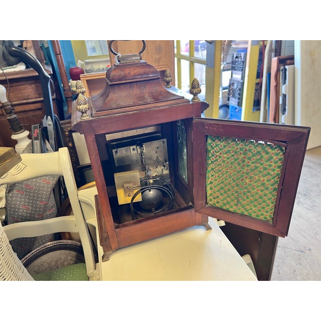 Antique Mantle Clock by Lenzkirch For Sale - Image 9 of 11