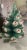 Green Vintage Bottle Brush Large Christmas Tree Mercury Glass Ornaments 46.5 Inch For Sale - Image 8 of 13